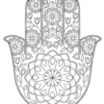 mandala mano de fatima tatuaje diseño